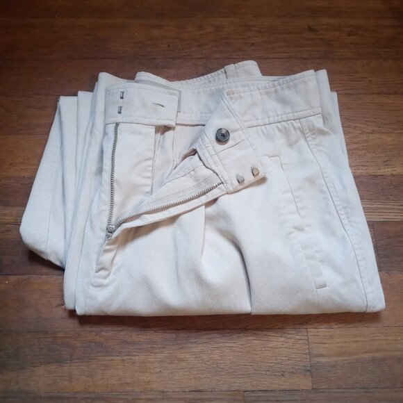 EVERLANE the draper pleated pants in sandstone (12R) - Picture 14 of 16